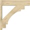 Ekena Millwork Merced Block Rough Sawn Outlooker, Douglas Fir, 8"W x 34"D x 34"H OUT08X34X34MRC05RDF - alternate 3